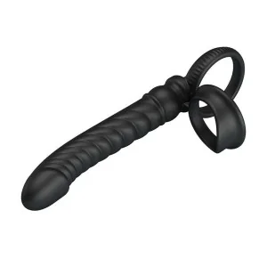 Merritt Analvibrator mit Ring und Vibrationsfunktion, Schwarz von For Him