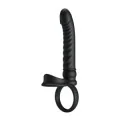 Merritt Analvibrator mit Ring und Vibrationsfunktion, Schwarz von For Him