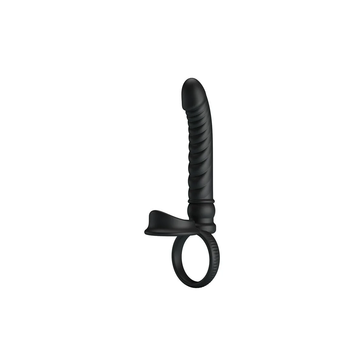 Merritt Analvibrator mit Ring und Vibrationsfunktion, Schwarz von For Him