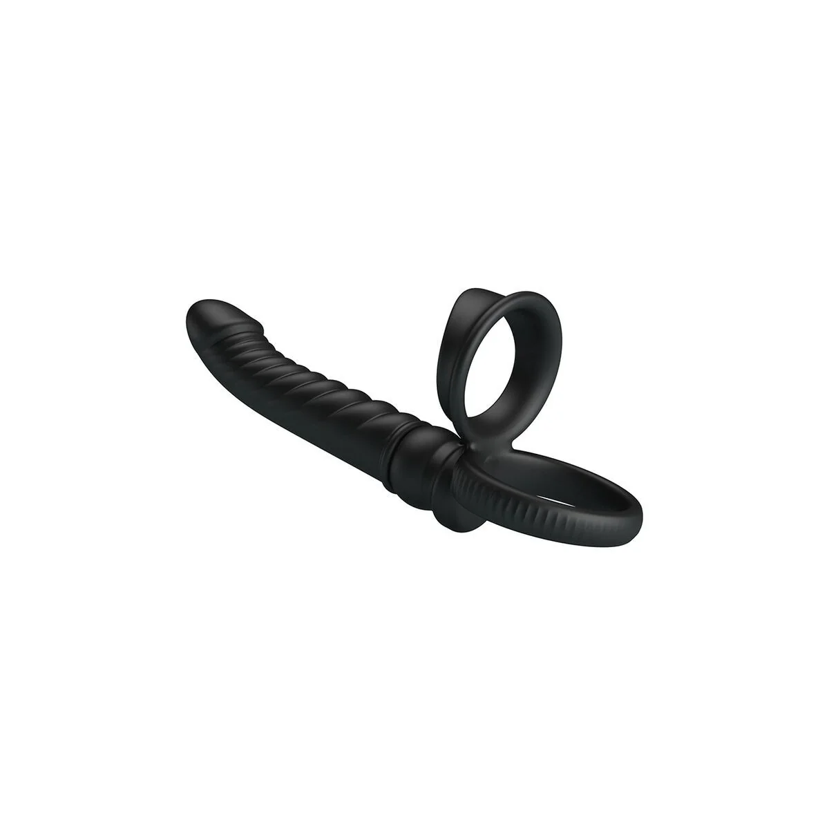 Merritt Analvibrator mit Ring und Vibrationsfunktion, Schwarz von For Him