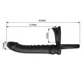 Merritt Analvibrator mit Ring und Vibrationsfunktion, Schwarz von For Him