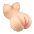 Mette Realistischer Arsch- und Vagina-Masturbator Aus Fleisch von Crazy Bull