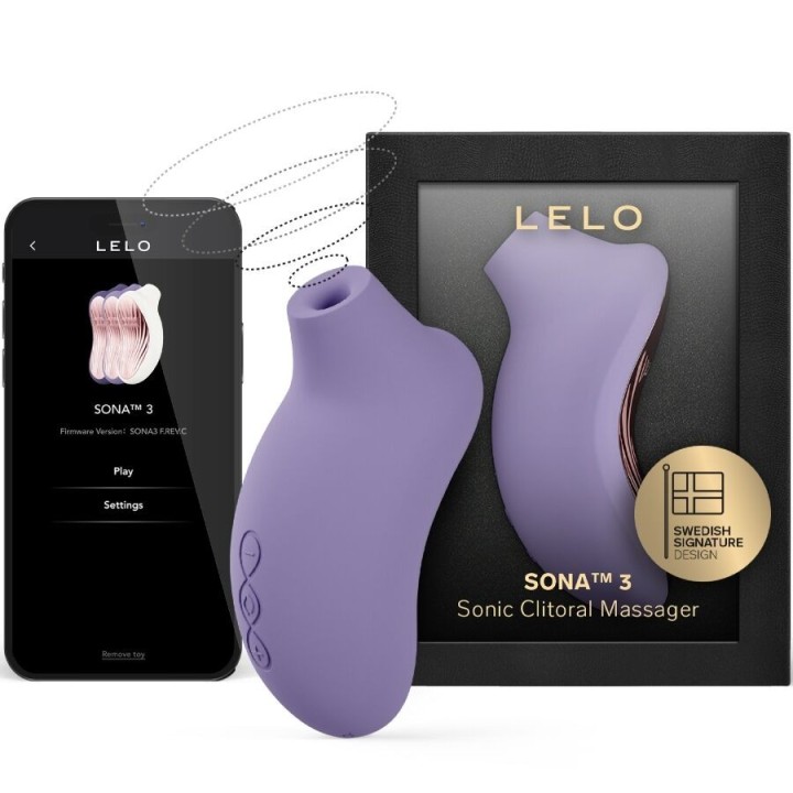 Sona 3 Sonic Clitoral Massager Violet Dusk von Lelo | Fesselliebe.de