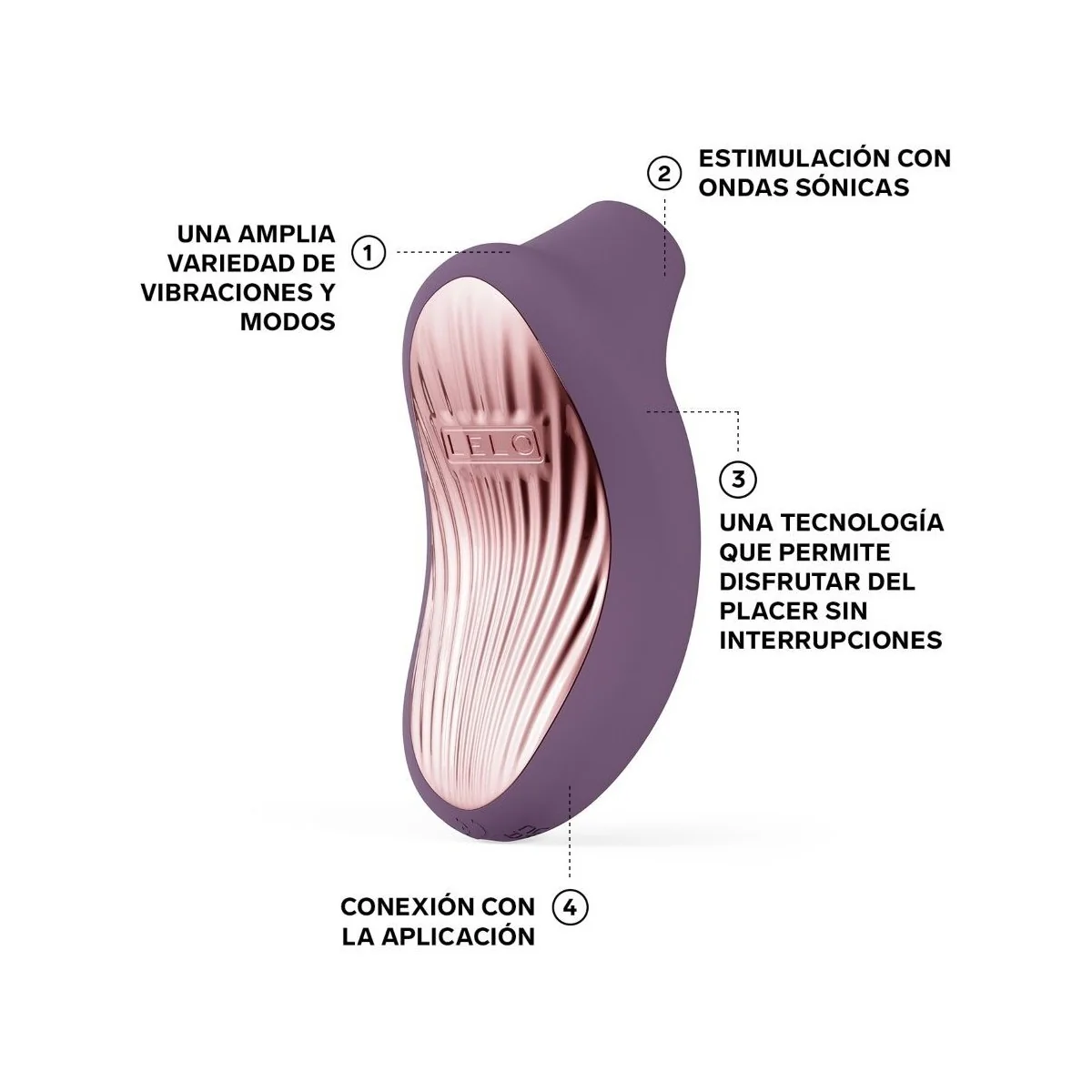 Sona 3 Cruise Sonic Klitormassager Plum von Lelo | Fesselliebe.de