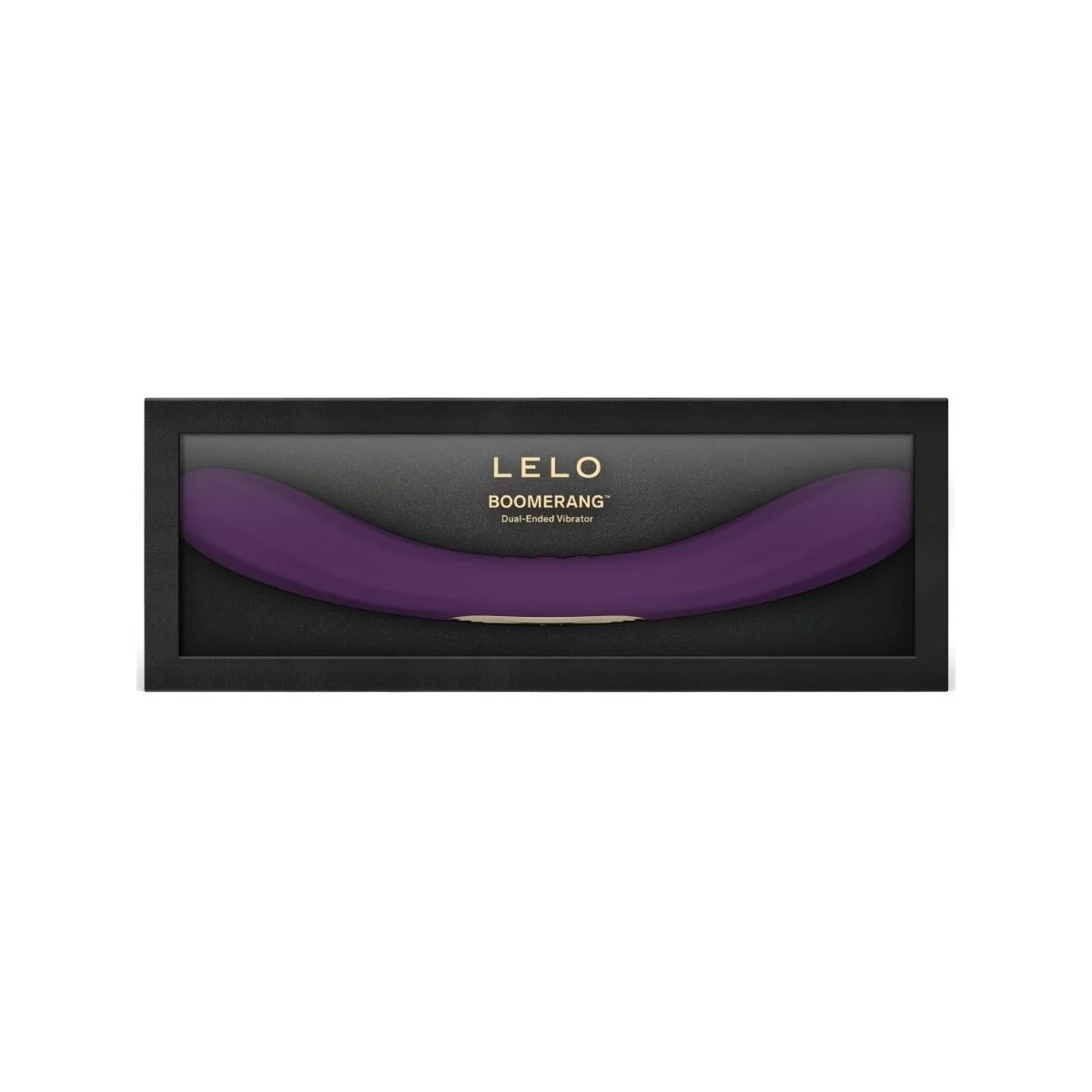 Boomerang Doppelender Vibrator Lila von Lelo