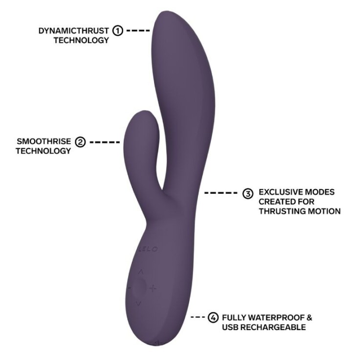 Ina Thrust Rabbit Stossvibrator Lila von Lelo