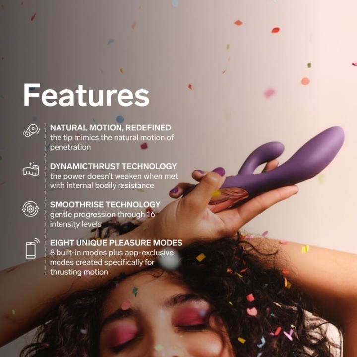 Ina Thrust Rabbit Stossvibrator Lila von Lelo