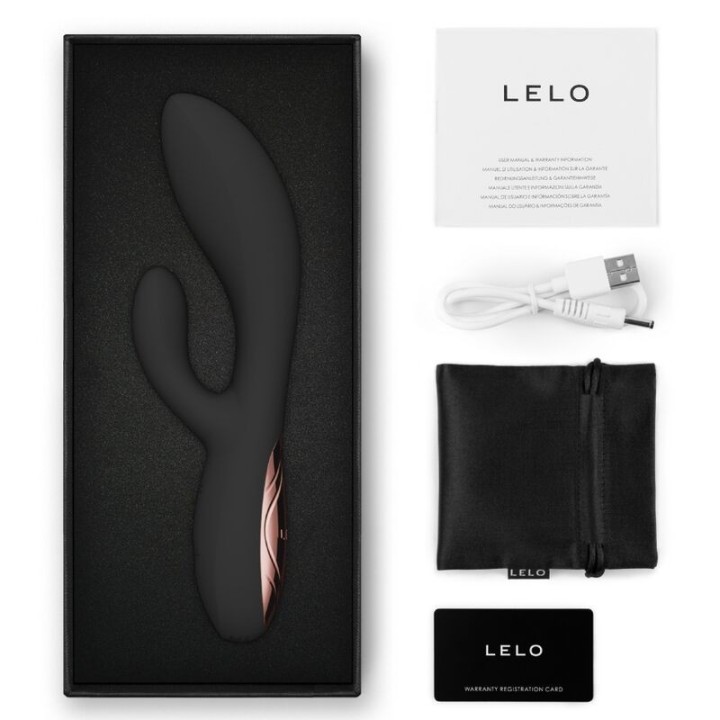 Ina Thrust Rabbit Stossvibrator Schwarz von Lelo