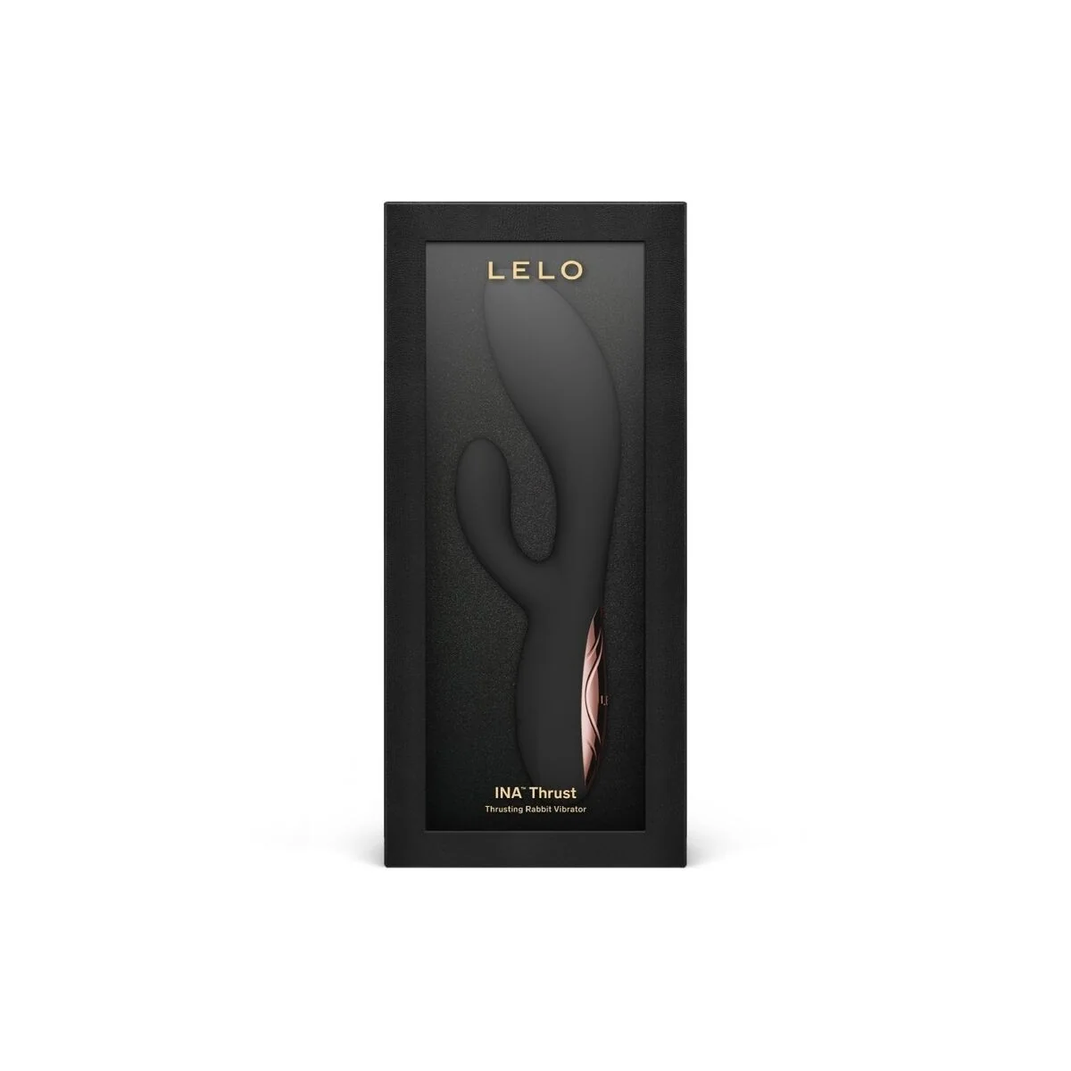 Ina Thrust Rabbit Stossvibrator Schwarz von Lelo