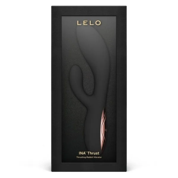 Ina Thrust Rabbit Stossvibrator Schwarz von Lelo