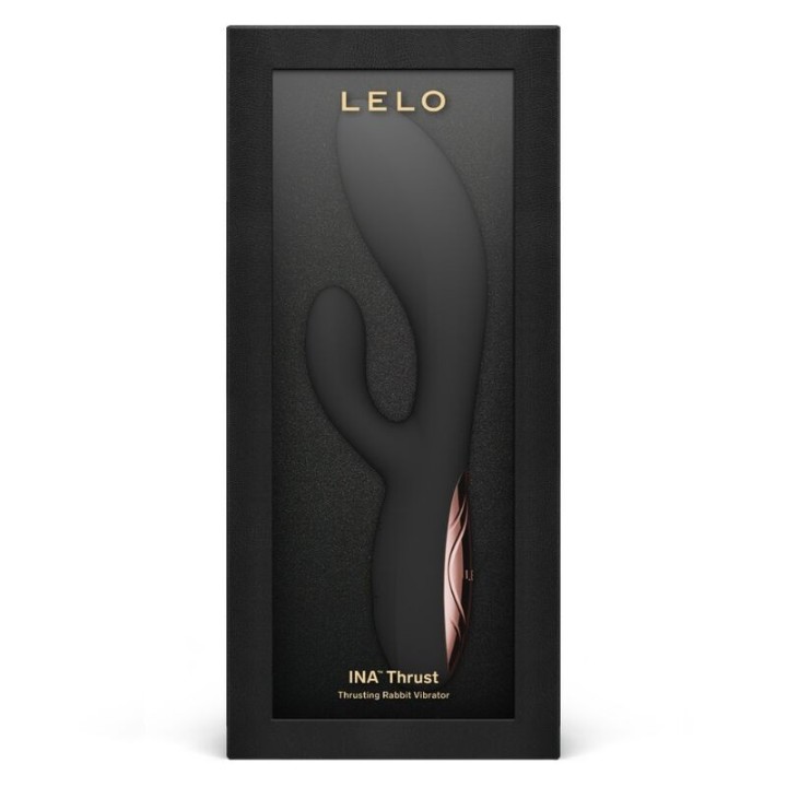 Ina Thrust Rabbit Stossvibrator Schwarz von Lelo