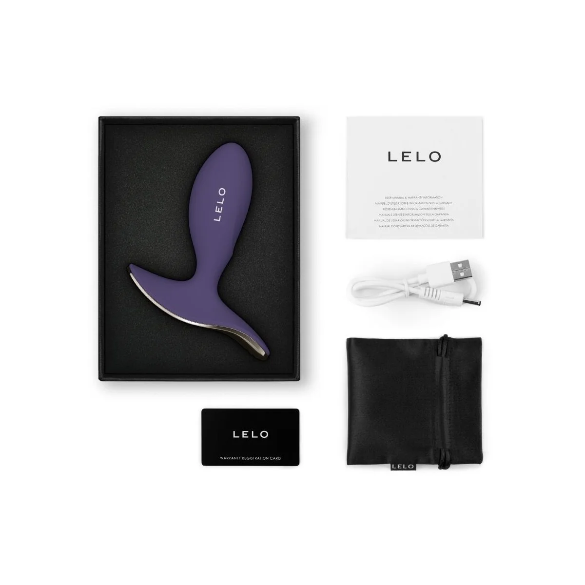 Surfer 2 Unisex Analvibrationsplug Cyber Purple von Lelo