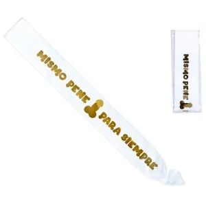 Metallic Penis White Band von Diablo Picante