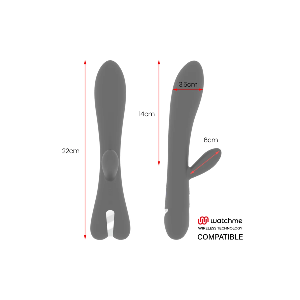 Erik Vibrator Watchme Kompatibel mit Drahtloser Technologie von Brilly Glam | Fesselliebe.de
