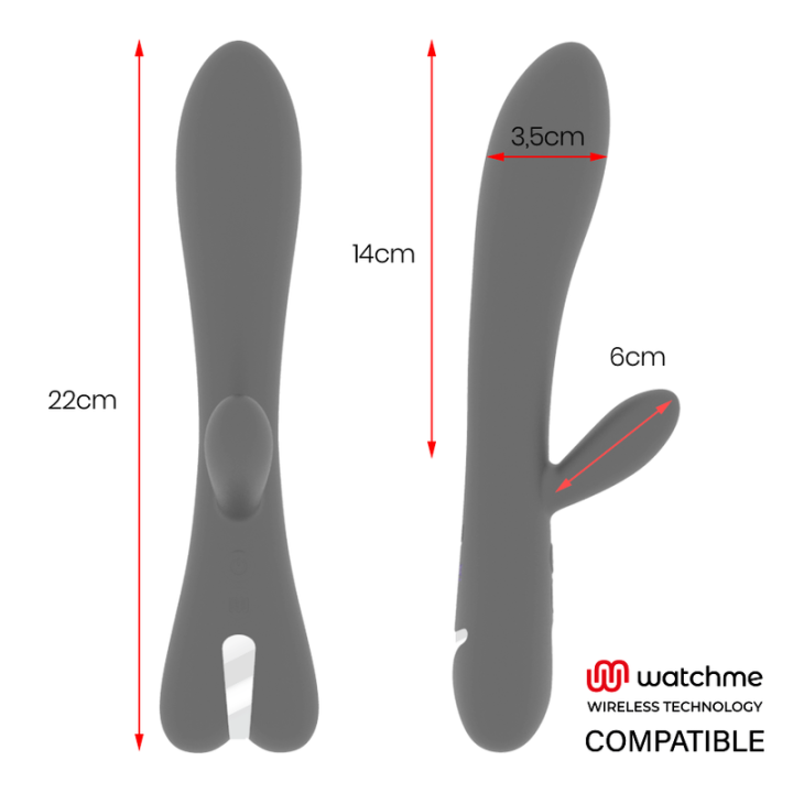 Erik Vibrator Watchme Kompatibel mit Drahtloser Technologie von Brilly Glam | Fesselliebe.de