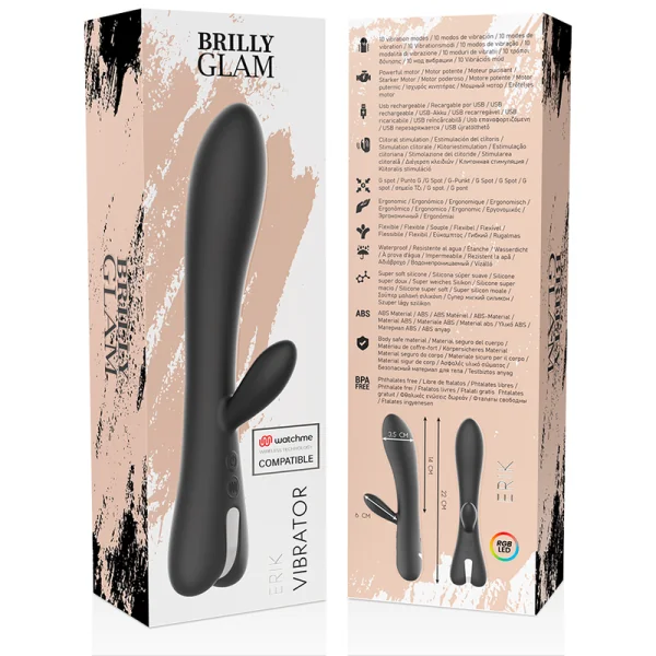 Erik Vibrator Watchme Kompatibel mit Drahtloser Technologie von Brilly Glam | Fesselliebe.de