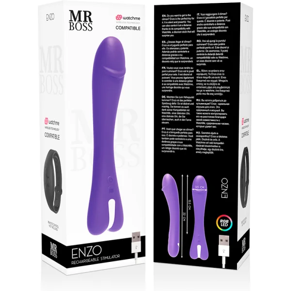Enzo Vibrator Watchme Drahtlos-Technologie Kompatibel von Mr, Boss | Fesselliebe.de