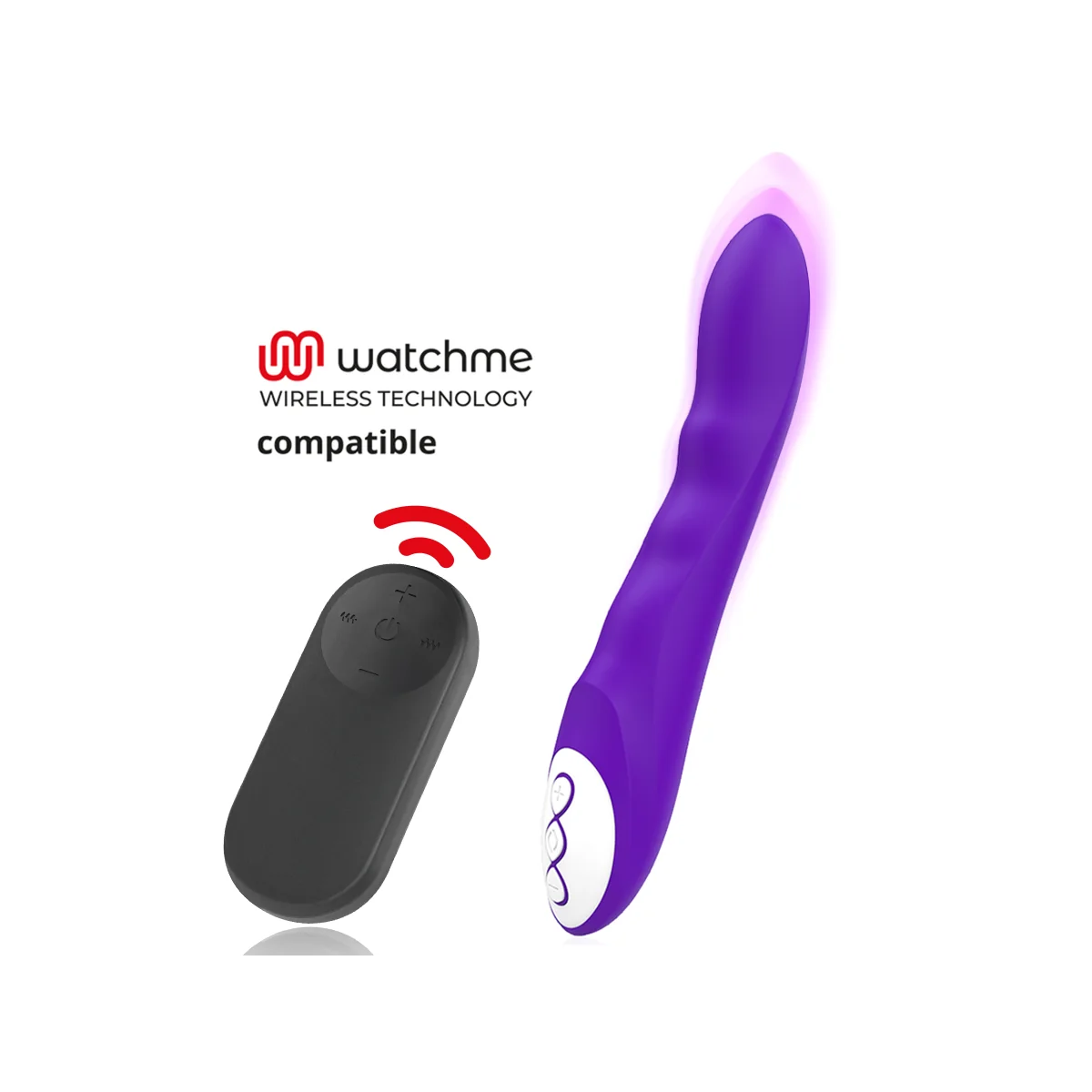 Dante Lila Vibrator, Kompatibel mit der Drahtlosen Watchme-Technologie von Galatea | Fesselliebe.de