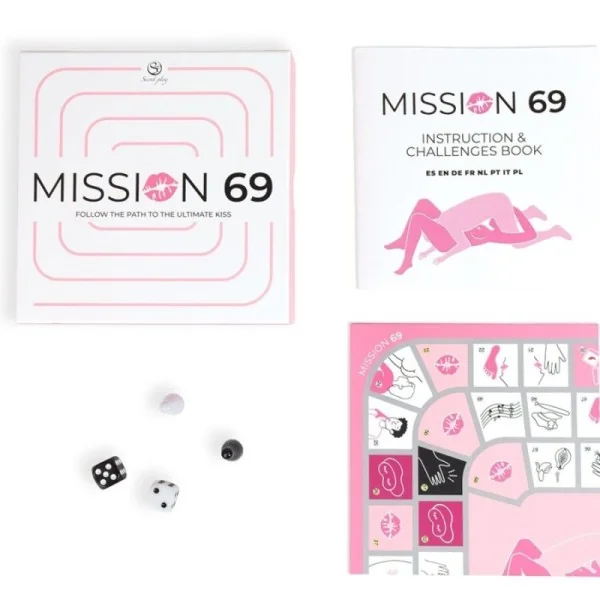 Brettspiel für Paare "MISSION 69" von Secretplay 100% Games