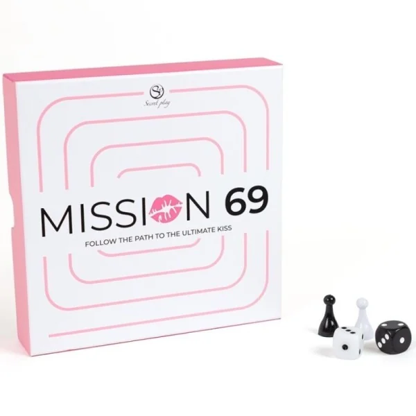 Brettspiel für Paare "MISSION 69" von Secretplay 100% Games