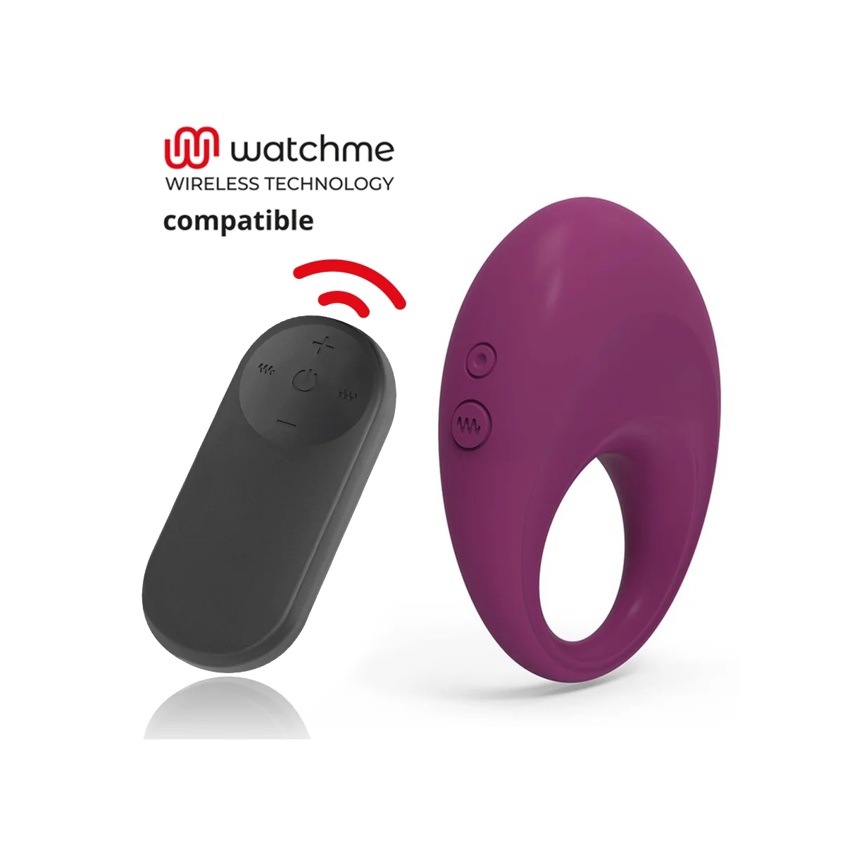 Wiederaufladbarer Ring von Dylan, Kompatibel mit der Drahtlosen Watchme-Technologie von Coverme | Fesselliebe.de