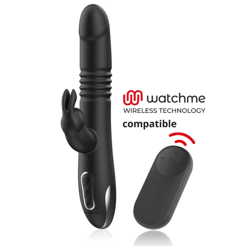 Kenji Stimulierende Vibe, Kompatibel mit Watchme Drahtloser Technologie von Black&Silver | Fesselliebe.de