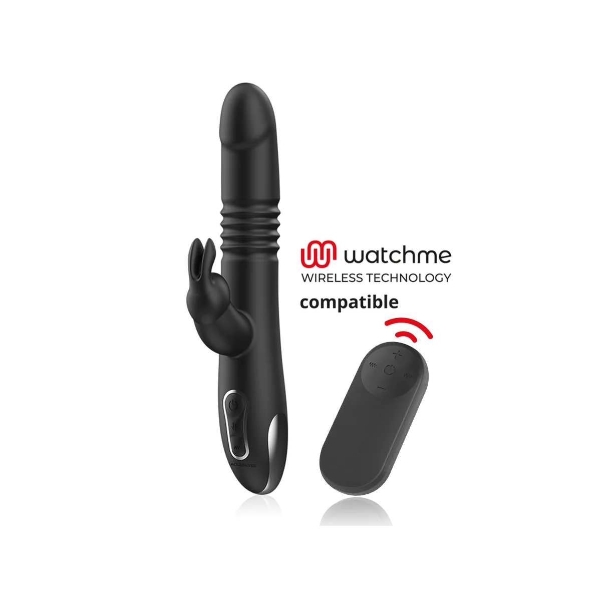 Kenji Stimulierende Vibe, Kompatibel mit Watchme Drahtloser Technologie von Black&Silver | Fesselliebe.de