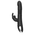 Kenji Rabbit-Vibrator Up & Down + Watchme-Fernbedienung von Black&Silver