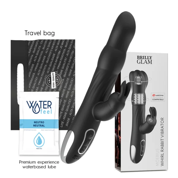 Moebius Rabbit Vibrator & Rotator Kompatibel mit Watchme Wireless Technology von Brilly Glam | Fesselliebe.de
