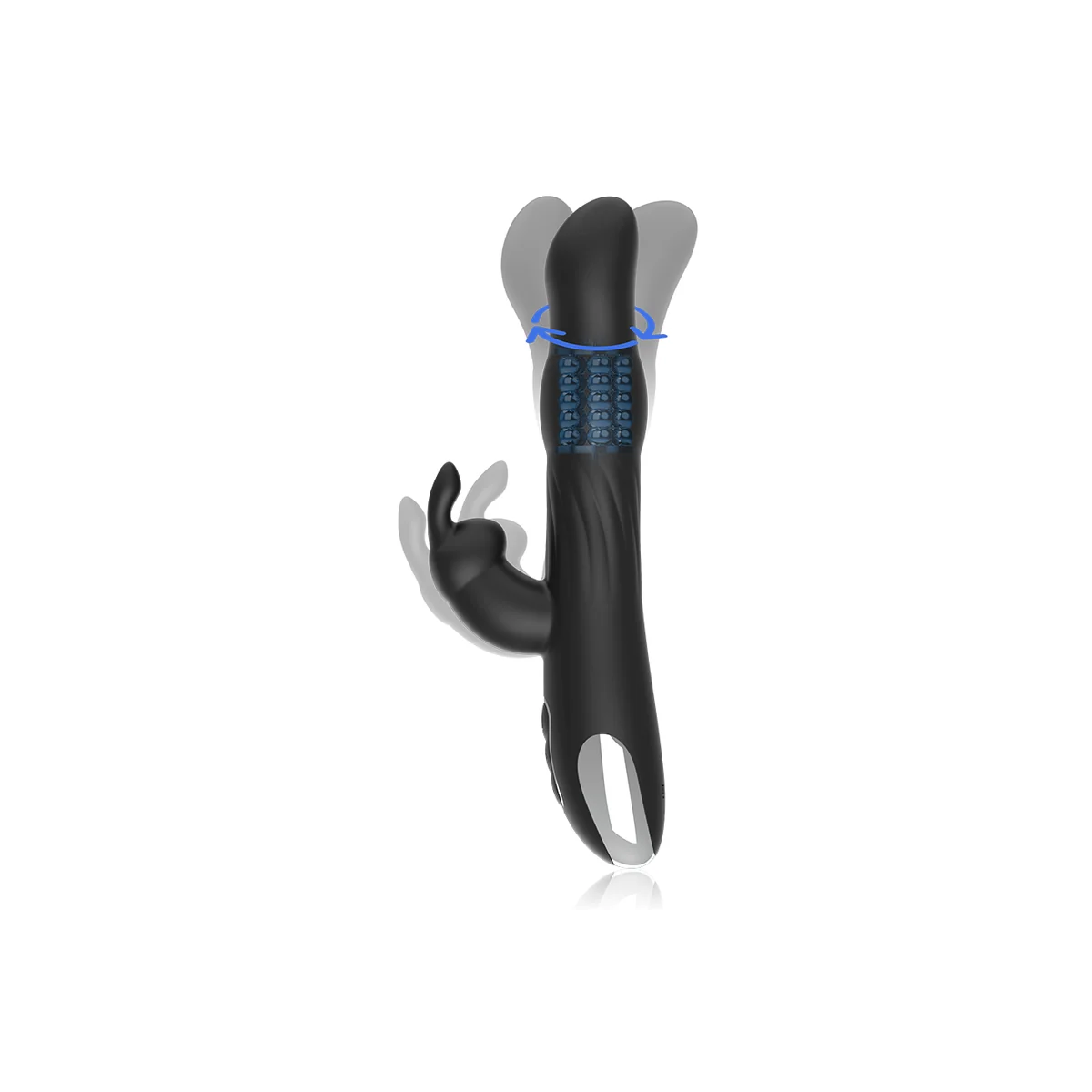 Moebius Rabbit Vibrator & Rotator Kompatibel mit Watchme Wireless Technology von Brilly Glam | Fesselliebe.de