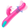 Pluto Rabbit-Vibrator & Rotator + Watchme-Fernbedienung von Happy Loky
