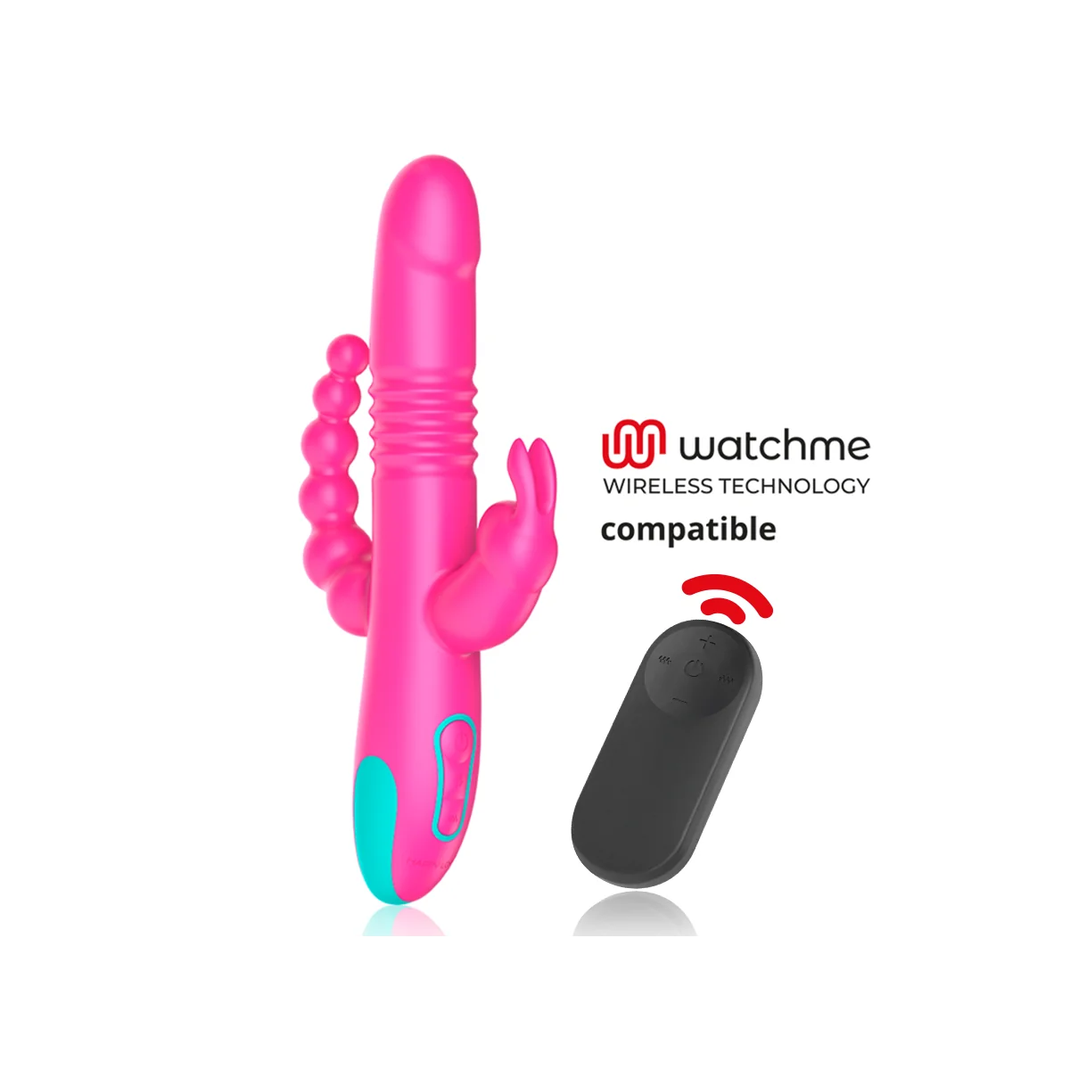 Donald Dreifache Stimulation: Anal, G-Spot & Klitorale Watchme Wireless-Technologie Kompatibel von Happy Loky | Fesselliebe.de