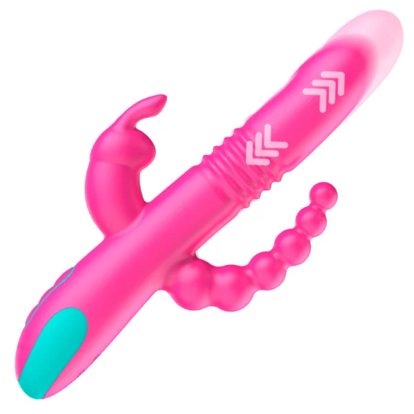 Donald Dreifache Stimulation: Anal, G-Spot & Klitorale Watchme Wireless-Technologie Kompatibel von Happy Loky | Fesselliebe.de