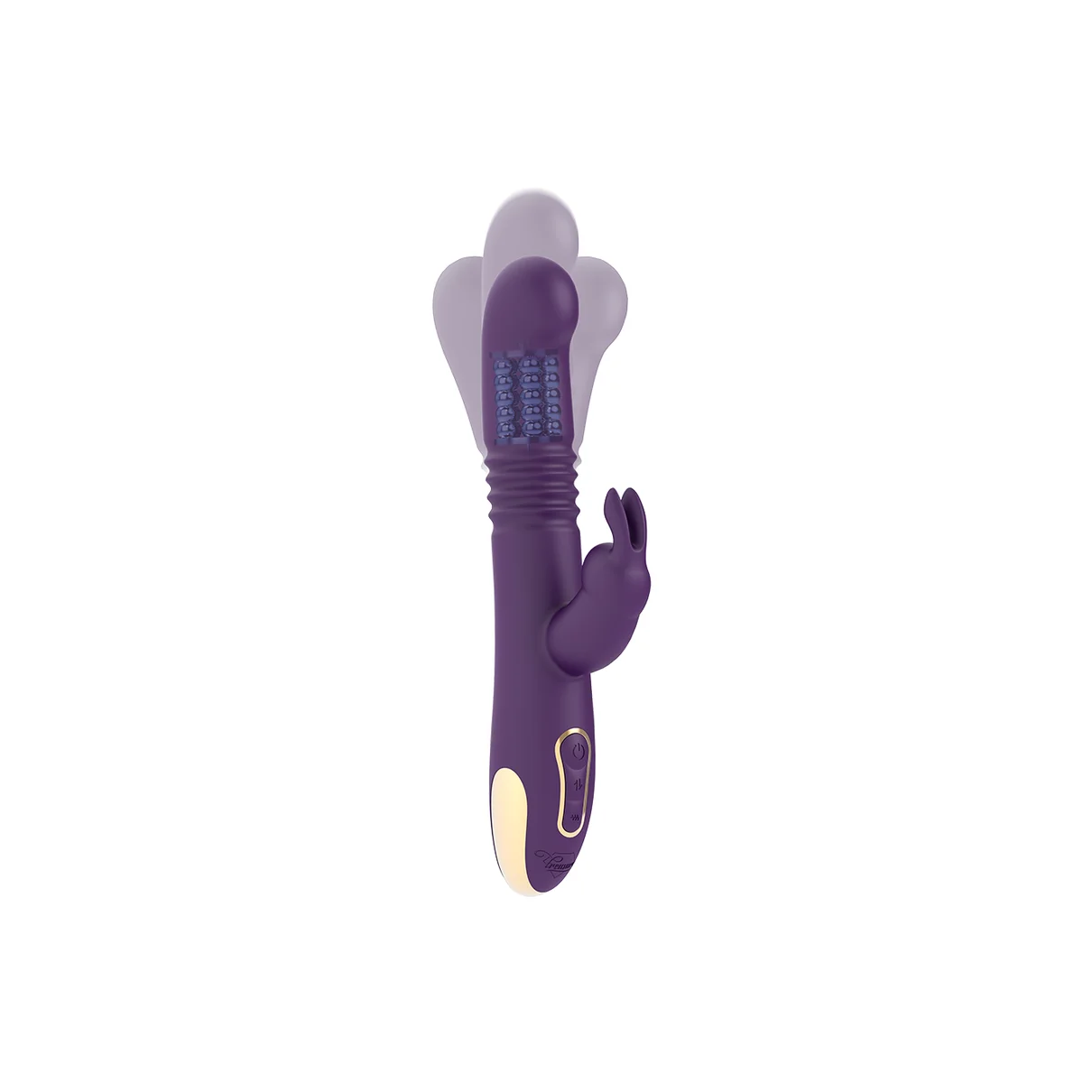 Bastian Rabbit Up & Down, Rotator & Vibrator Kompatibel mit Watchme Wireless Technology von Treasure | Fesselliebe.de