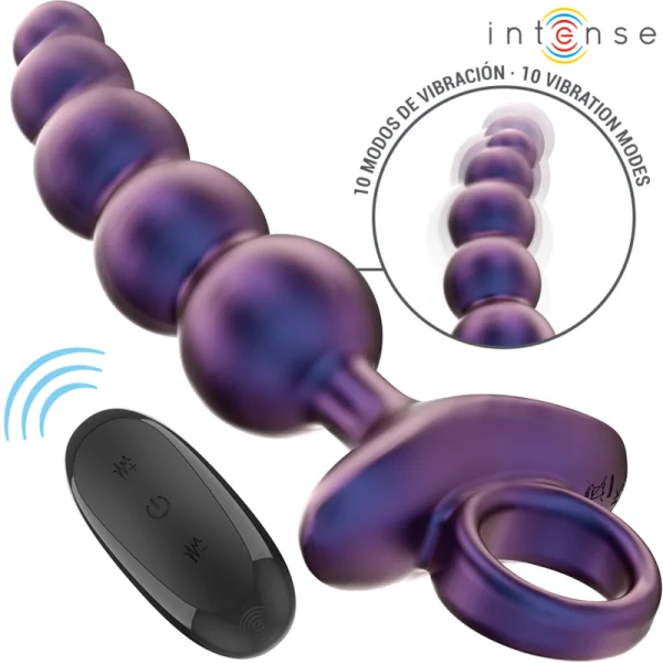 Tito Vibrierender Analstecker Modell 3 mit Fernbedienung von Intense Anal Toys | Fesselliebe.de
