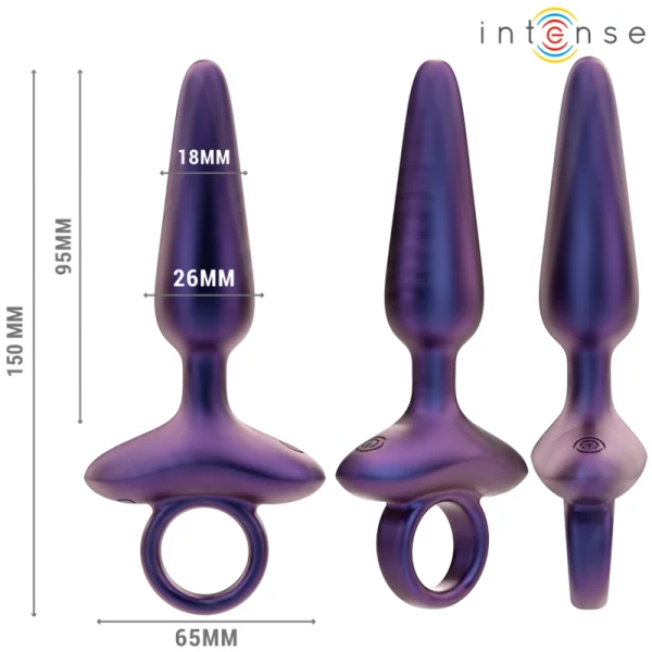 Marlon Vibrierender Analstecker Modell 4 mit Fernbedienung von Intense Anal Toys | Fesselliebe.de