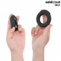 Vibrierender Cockring mit Wärmeeffekt und Fernbedienung von Addicted Toys