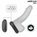 Vibrierender Cockring mit Wärmeeffekt und Fernbedienung von Addicted Toys