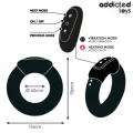 Vibrierender Cockring mit Wärmeeffekt und Fernbedienung von Addicted Toys