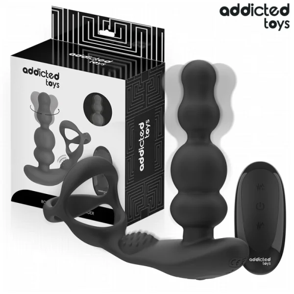 Rotierendes Prostatamassagegerät mit Fernbedienung von Addicted Toys | Fesselliebe.de