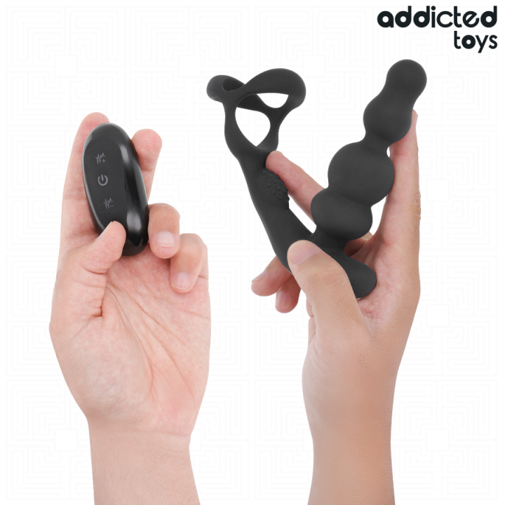 Rotierendes Prostatamassagegerät mit Fernbedienung von Addicted Toys | Fesselliebe.de
