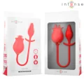 Melanie Doppelter Klitorisstimulator mit Zickzack-Zunge von Intense High Tech