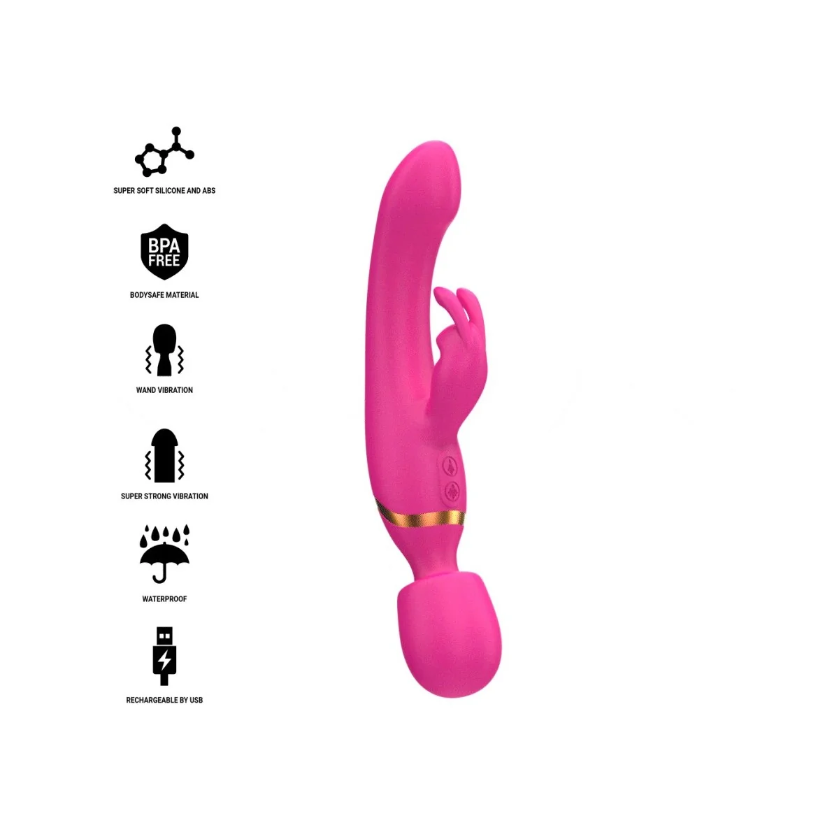 Winona Doppelvibrator Hase & Stab von Intense Fun | Fesselliebe.de
