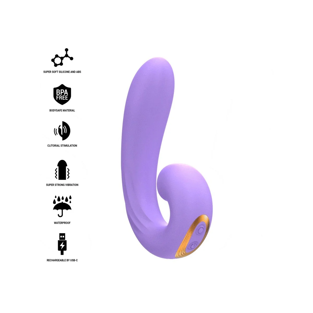 Meryl Doppelvibration Klitorisstimulator von Intense Fun | Fesselliebe.de