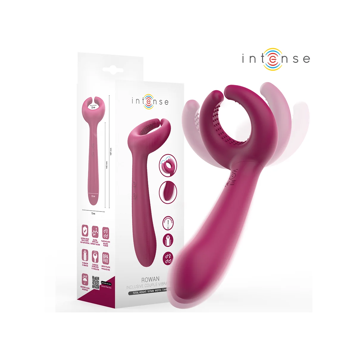 Rowan Inclusive Paarvibrator von Intense Fun | Fesselliebe.de