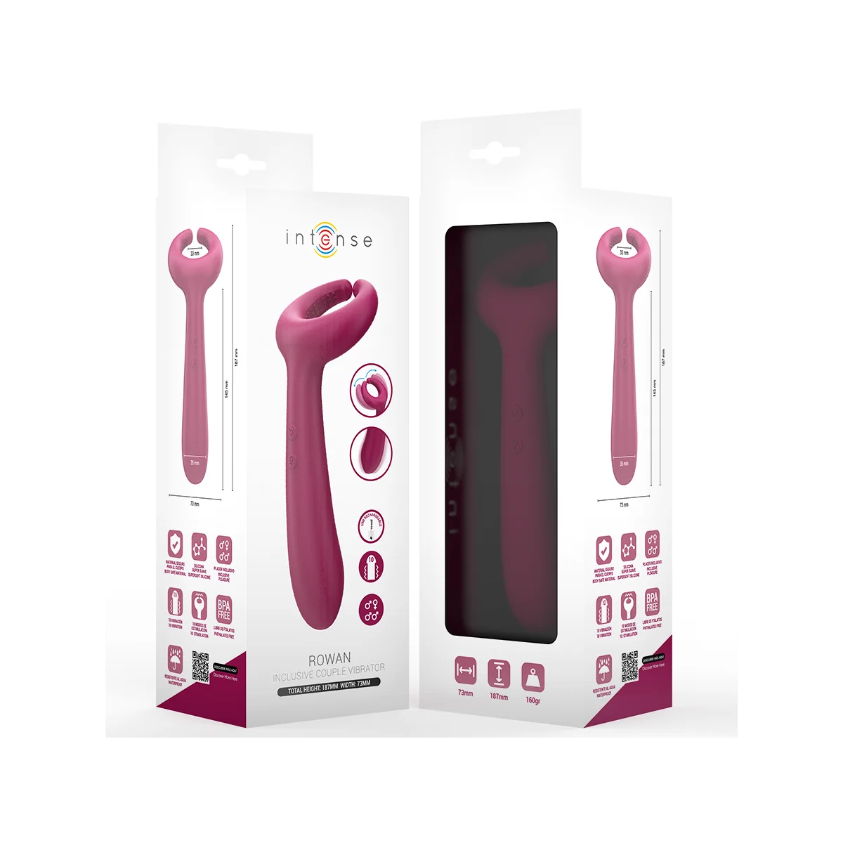 Rowan Inclusive Paarvibrator von Intense Fun | Fesselliebe.de