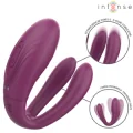 Sandra Klappe- und Vibrationsklemmstimulator mit Fernbedienung von Intense Remote Control
