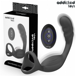 Doppelter Prostatik-Cockring mit Fernbedienung von Addicted Toys | Fesselliebe.de
