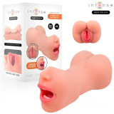 Riley Doppelmusturbator für Mund und Vagina von Intense Deep Touch | Fesselliebe.de