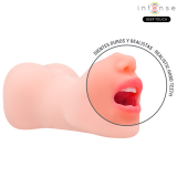 Riley Doppelmusturbator für Mund und Vagina von Intense Deep Touch | Fesselliebe.de